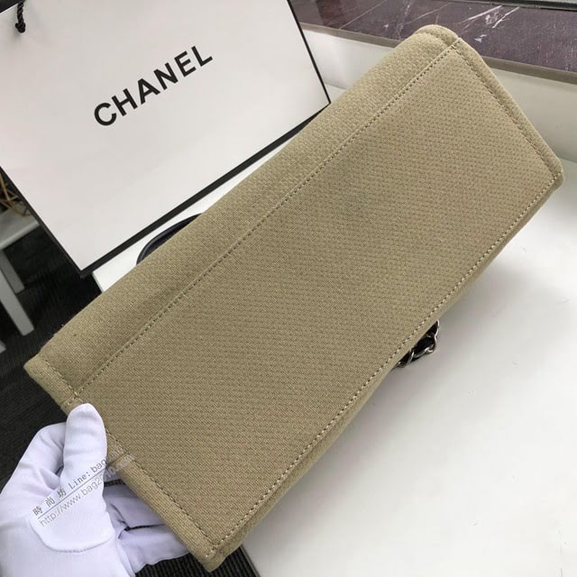 Chanel女包 66941 香奈兒經典款沙灘包 Chanel帆布購物袋  djc4036